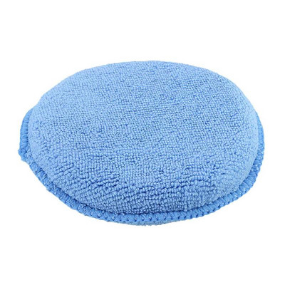 Tampon rotund pentru curățarea mașinii Accesorii pentru vehicule pentru curățarea mașinii Aplicator de spumă Ceară de mașină Burete de praf Îndepărtați tampon de lustruit pentru îngrijirea auto, 2 buc.