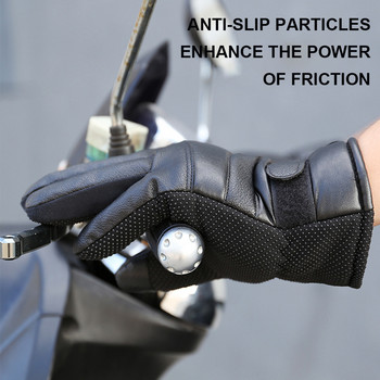 Ηλεκτρικά Θερμαινόμενα Γάντια Επαναφορτιζόμενα Γάντια Θέρμανσης Χεριών USB Χειμερινή μοτοσικλέτα Θερμική οθόνη αφής Γάντια ποδηλάτου Αδιάβροχα