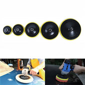 Tampă de slefuire pentru mașină Diametru capotă 3' 4' 5' 6' 7' inch Polizor unghiular Roată Slefuit Disc de hârtie Instrument tampoane de lustruit automat