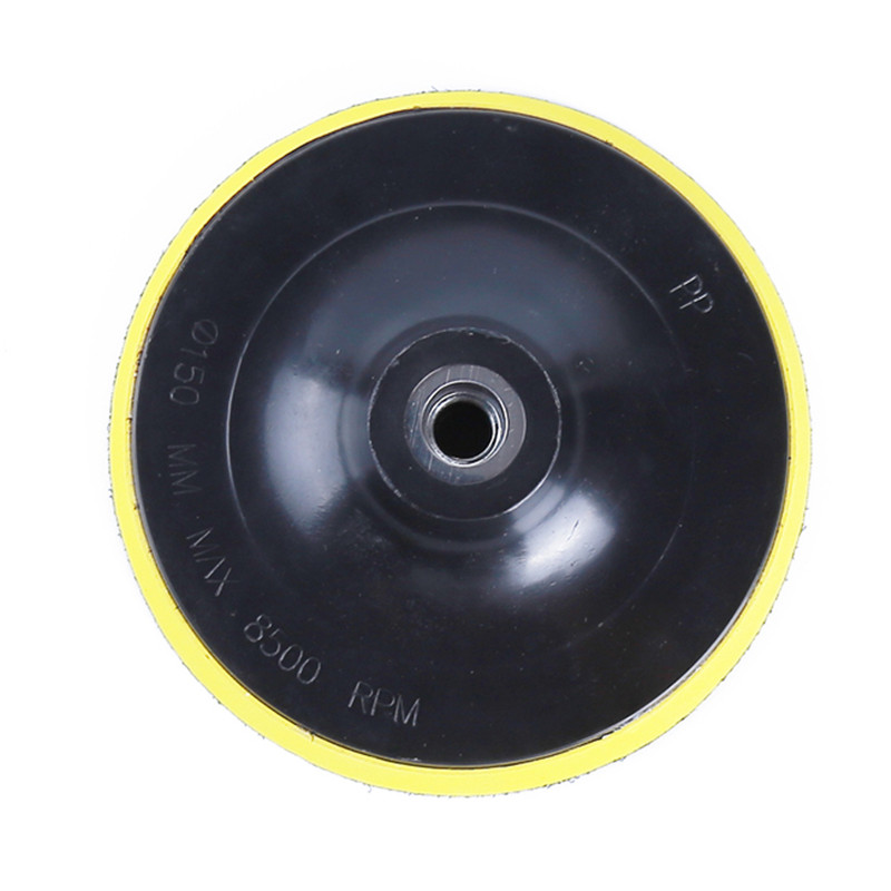 Tampă de slefuire pentru mașină Diametru capotă 3' 4' 5' 6' 7' inch Polizor unghiular Roată Slefuit Disc de hârtie Instrument tampoane de lustruit automat