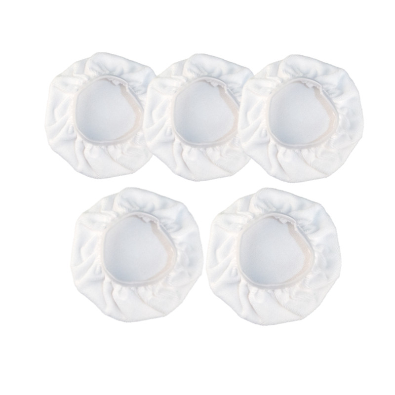 Tampoane tampon pentru mașină de găurit Tampoane de lustruit 5 buc 5-10 inci Tampă de lustruit din microfibră Capotă pentru repararea caroseriei auto Lustruire