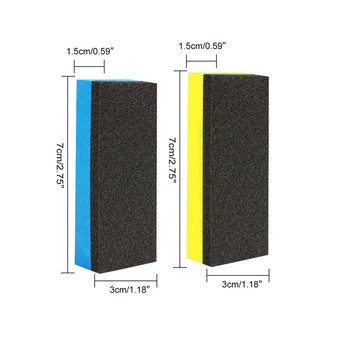 Car Wax Polish Waxing Sponge Conditioner Glazes Nano Wax Coat Апликаторни подложки Гъби Автоматично интензивно почистване и поддръжка