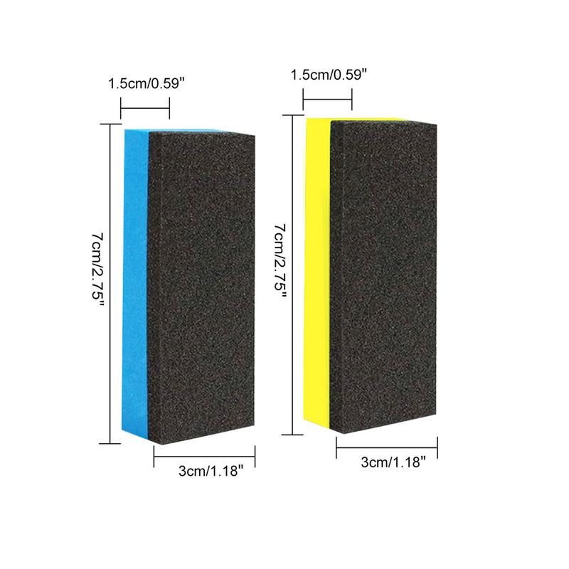 Ceară de mașină Lac pentru depilare Burete Balsam Glazură Nano Ceară Tampoane aplicatoare de strat Bureți Curățare și întreținere intensivă automată
