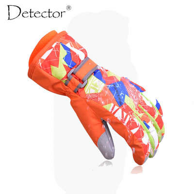 Detector Mănuși de schi Snowboard Bărbați Femei Copii Mănuși de iarnă Alpinism Ciclism Mănuși rezistente la vânt de înaltă calitate