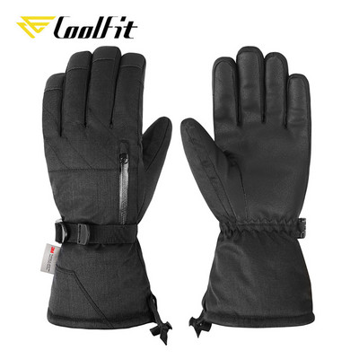 Mănuși de schi Coolfit Mănuși impermeabile cu funcție de ecran tactil Mănuși termice pentru snowboard Mănuși calde pentru snowmobilul de zăpadă Bărbați Femei
