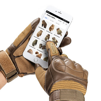 Сензорен екран Тактически ръкавици с цял пръст Военна пейнтболна стрелба Страйкбол Бойна работа Шофиране Езда Ловни ръкавици Мъже Жени
