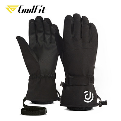 Coolfit Bărbați Femei Mănuși de schi de iarnă Mănuși de snowboard ultraușoare impermeabile pentru motocicletă Călărie pe zăpadă Păstrați căldura Mănuși rezistente la vânt