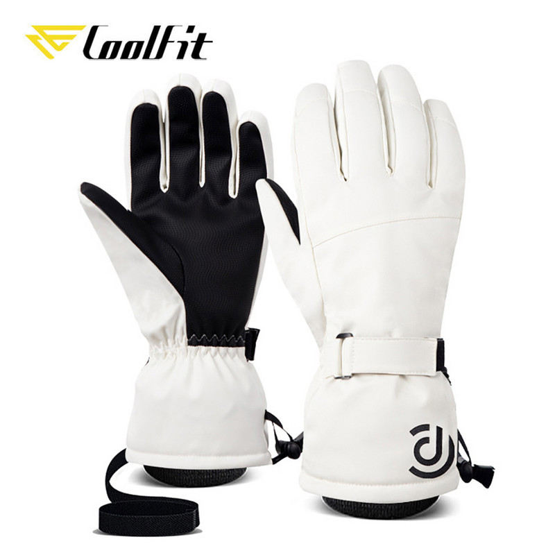 Coolfit Bărbați Femei Mănuși de schi de iarnă Mănuși de snowboard ultraușoare impermeabile pentru motocicletă Călărie pe zăpadă Păstrați căldura Mănuși rezistente la vânt