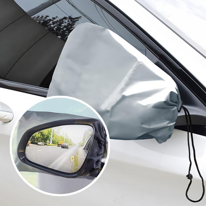 Κάλυμμα καθρέπτη οπισθοπορείας αυτοκινήτου Oxford Πανί αδιάβροχο Frost Guard Πλαϊνό κάλυμμα καθρέφτη αυτοκινήτου Winter