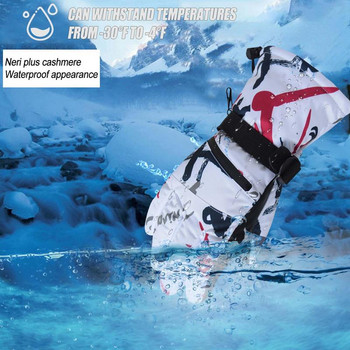 Ανδρικά Γυναικεία Γάντια Σκι Αδιάβροχα Χειμερινά Ζεστά Γάντια Snowboard Γάντια Μοτοσικλέτας Ιππασία Snow Sport Γάντια με οθόνη αφής