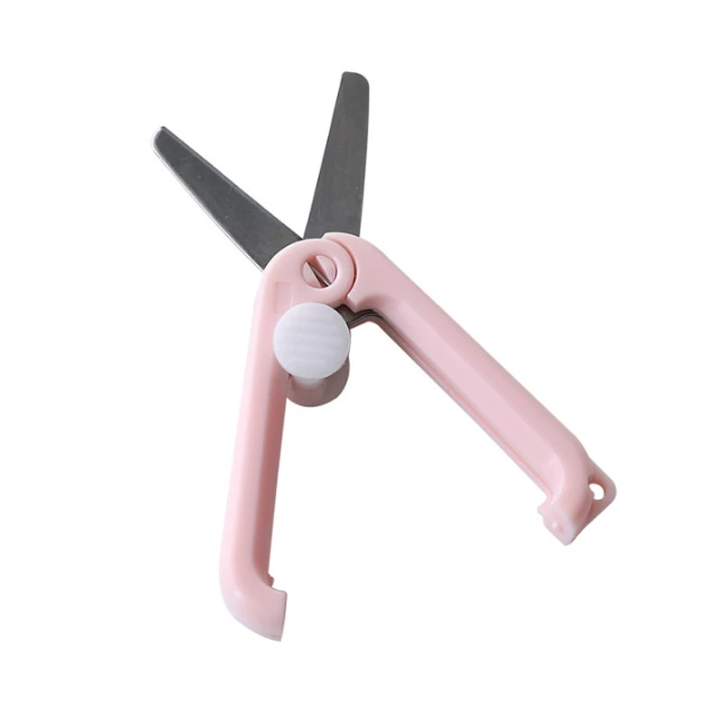 2022 Unelte amuzante pentru fete Mini foarfece portabile pentru unghii, creativitate pentru studenți, retractabile, pliabile, multifuncționale, sigure, drăguțe