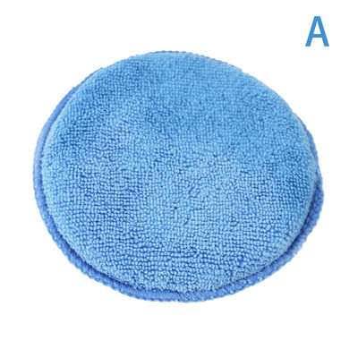 Burete din spumă din microfibră pentru curățarea mașinii tampon de lustruit pentru casă Accesorii auto Tampoane de lustruit pentru mașină Aplicator de curățare cu ceară