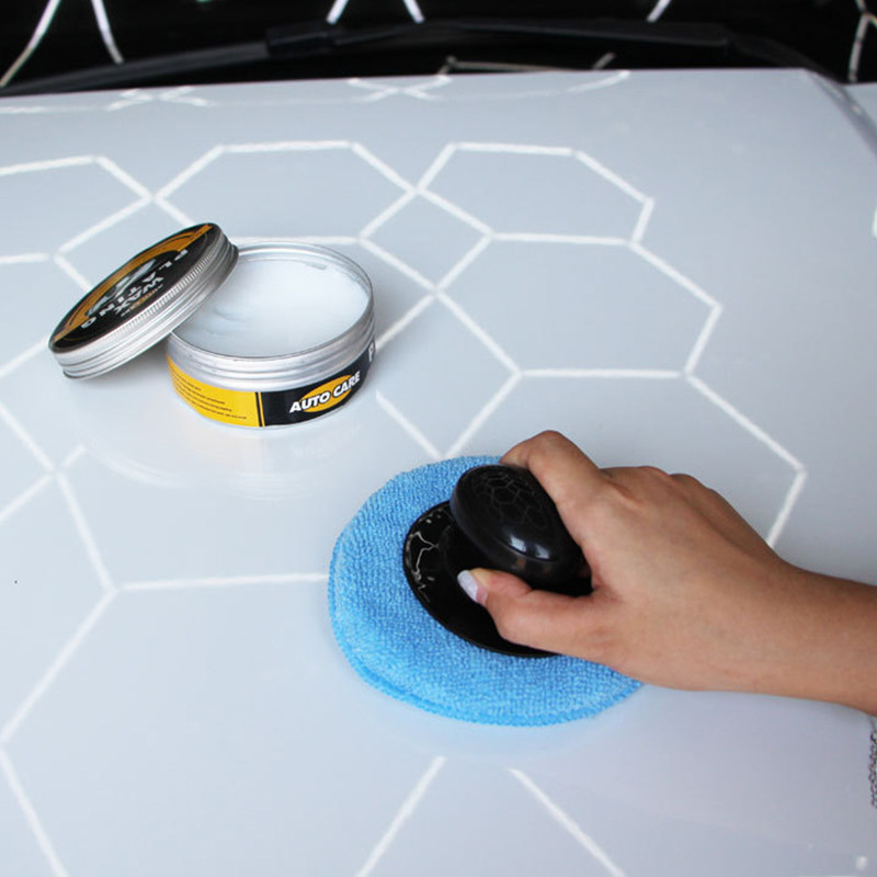 Burete din spumă din microfibră pentru curățarea mașinii tampon de lustruit pentru casă Accesorii auto Tampoane de lustruit pentru mașină Aplicator de curățare cu ceară