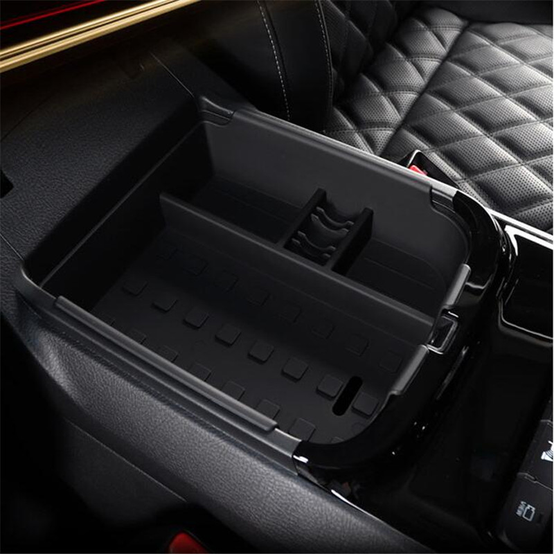 Compatibil cu Kia Mohave 2020-2021 Tavă pentru consolă Cutie pentru cotieră Tavă pentru consolă Organizator pentru cotieră Tavă centrală pentru organizare a consolei