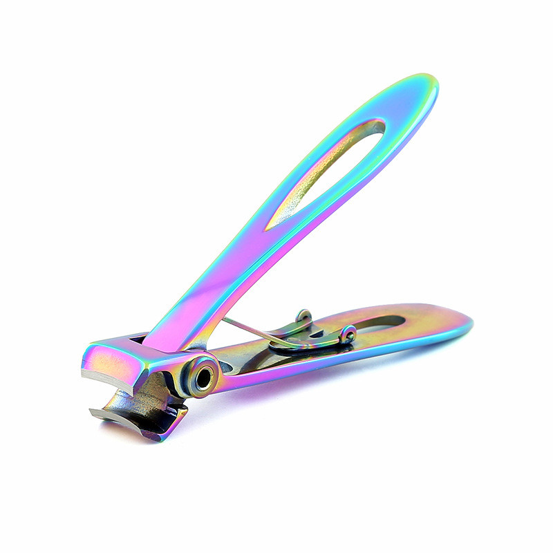 3 buc/set Fold Nail Clipper File SS Kit Anti Splash Finger Cutter Instrument de manichiură Design cu cap dublu Foarfecă groase pentru unghii încarnate