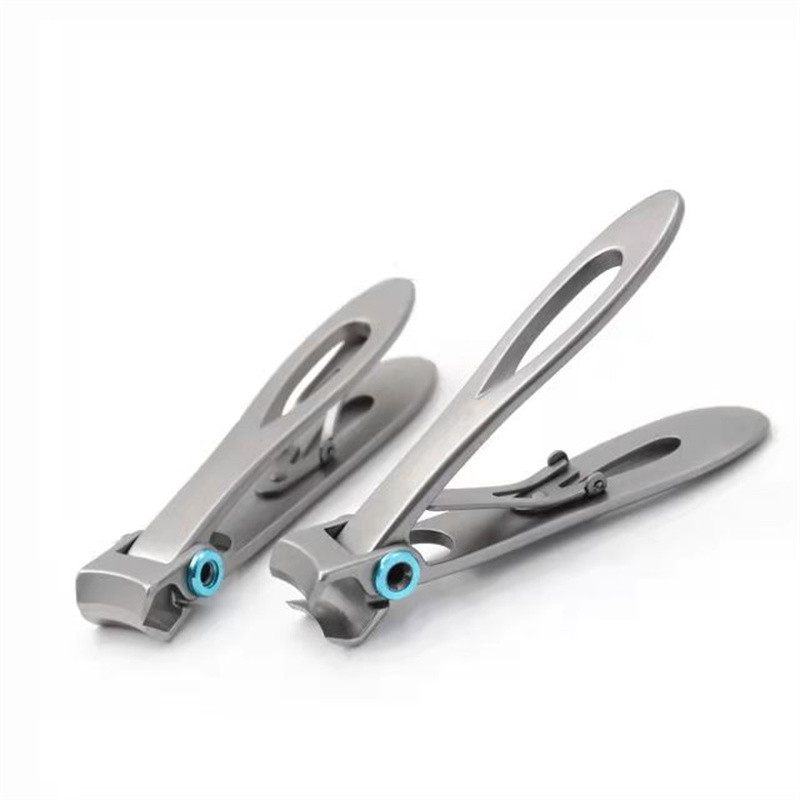 3 buc/set Fold Nail Clipper File SS Kit Anti Splash Finger Cutter Instrument de manichiură Design cu cap dublu Foarfecă groase pentru unghii încarnate
