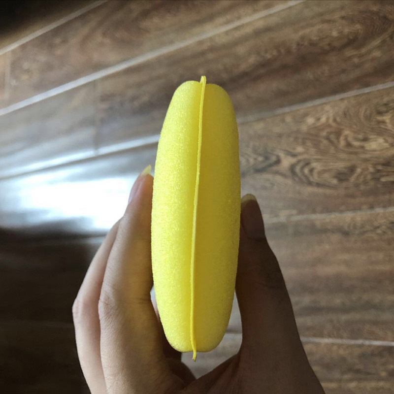 12 bucăți/lot aplicator de ceară cu burete de spumă pentru mașină, instrumente rotunde de curățare, accesorii pentru burete de îngrijire lustruit cu ceară manual, lustruit cu cristal.