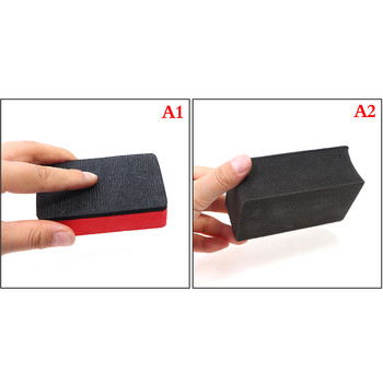 1PC Car Magic Clay Bar Pad Decontamination Sponge Block Cleaner Cleaning Eraser Wax Polish Pad Auto Washing Tool Аксесоари