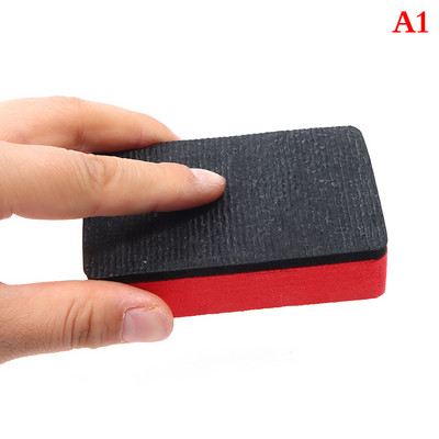 1PC Car Magic Clay Bar Pad Decontaminare Burete Bloc de curățare Gumă de curățare Ceară Polish Pad Accesorii pentru instrumente de spălare automată