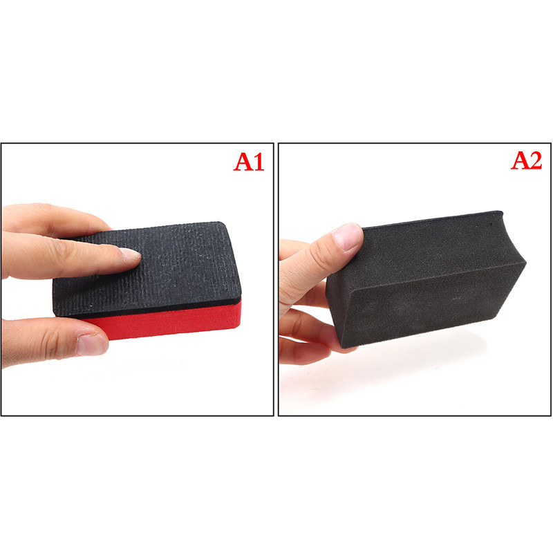 1PC Car Magic Clay Bar Pad Decontaminare Burete Bloc de curățare Gumă de curățare Ceară Polish Pad Accesorii pentru instrumente de spălare automată