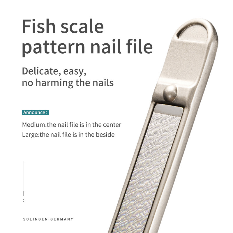 MR.GREEN Mașină de tuns unghii Oțel inoxidabil Lamă curbată Mașină de tuns unghii Foarfece Cutter Instrumente de manichiură Trimmer cu pile de unghii