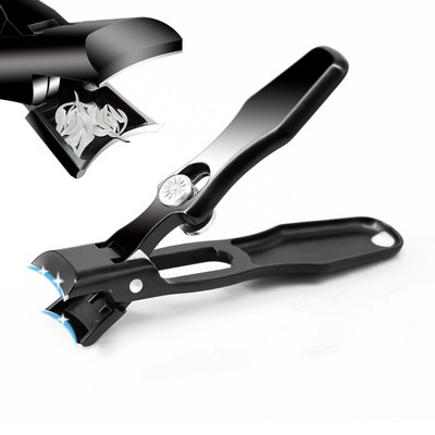 Νυχοκόπτη ποδιών για χοντρά νύχια Κλείδωμα ασφαλείας Εξαιρετικά μεγάλο φαρδύ άνοιγμα γνάθου βαρέως τύπου κόφτης νυχιών χωρίς πιτσίλισμα για άνδρες γυναίκες