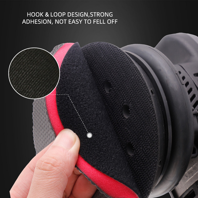 (Vânzare unică) SPTA 3"/5"/6" Spălătorie de mașini Magic Clay Detaliere Burete Pad Unelte de lustruit Curățarea mașinii Aplicator de ceară Îngrijirea vopselei