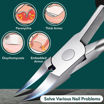 Νυχοκόπτες Ingrown Toenail Podiatry Correction Nippers Cuticle Cutters Cut Paronychia Pedicure Manicure Hand Foot Care