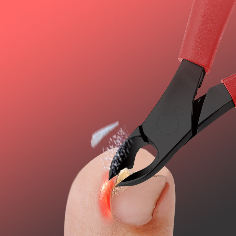 Dispozitive de tăiat unghii de la picioare din oțel inoxidabil Corectarea unghiilor pentru unghii încarnate groase Dispozitive de tăiere pentru îndepărtarea murdăriei pentru pielea moartă Instrument de pedichiură