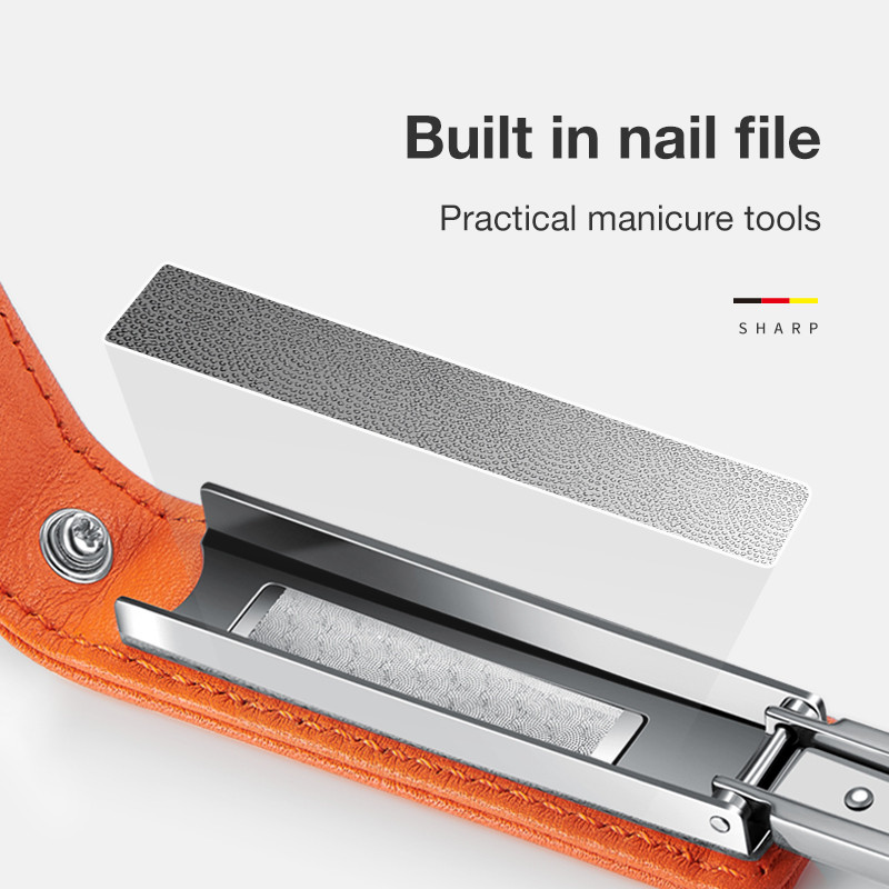 MR.GREEN Mașină de tăiat unghii cu piele de vaca Cutter portabil ultra-subțire pentru unghii Foarfece colorate pentru unghii Instrumente pentru manichiură Breloc