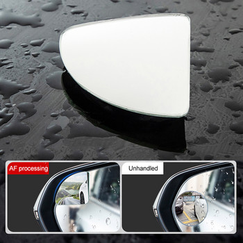 За Honda Civic 2Pcs Car Mirror HD Blind Spot Mirror Регулируемо 360 градуса широко паркиране на превозни средства Изпъкнало огледало за обратно виждане без рамка