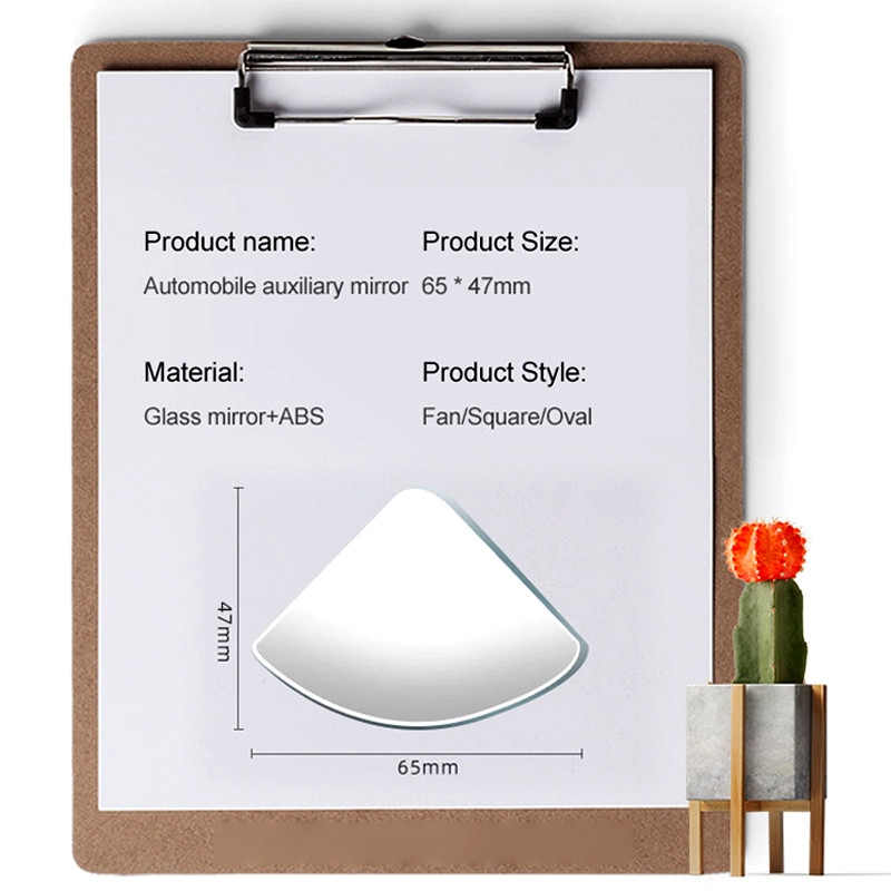 Pentru Honda Civic 2 buc oglindă auto HD Blind Spot Oglindă reglabilă la 360 de grade oglindă retrovizoare convexă pentru parcare pentru vehicule