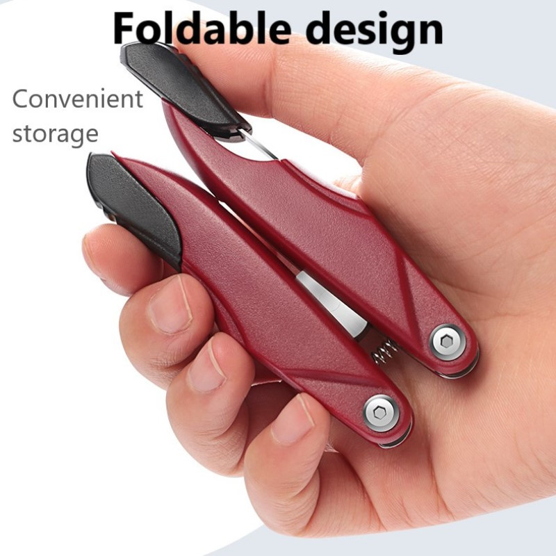 Oštra škarica za nokte od nehrđajućeg čelika Škare za zanoktice Trimer Manikura Pedikura Kliješta Rezač orlovog kljuna Protuklizni alati za nail art