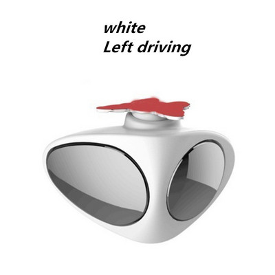 Oglindă convexă pentru unghi orb pentru mașină, rotativă la 360 de grade, pe 2 laturi, oglindă exterioară pentru parcare pentru vedere din spate, accesorii de siguranță, marșarier