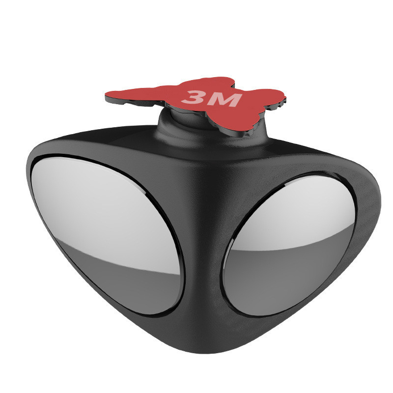 Oglindă convexă pentru unghi orb pentru mașină, rotativă la 360 de grade, pe 2 laturi, oglindă exterioară pentru parcare pentru vedere din spate, accesorii de siguranță, marșarier