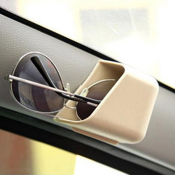 2бр. Органайзер за кола Автомобилен стълб Кутия за съхранение Цигара Телефон Очила IC Card Holder Организатори Лепкава кутия за съхранение