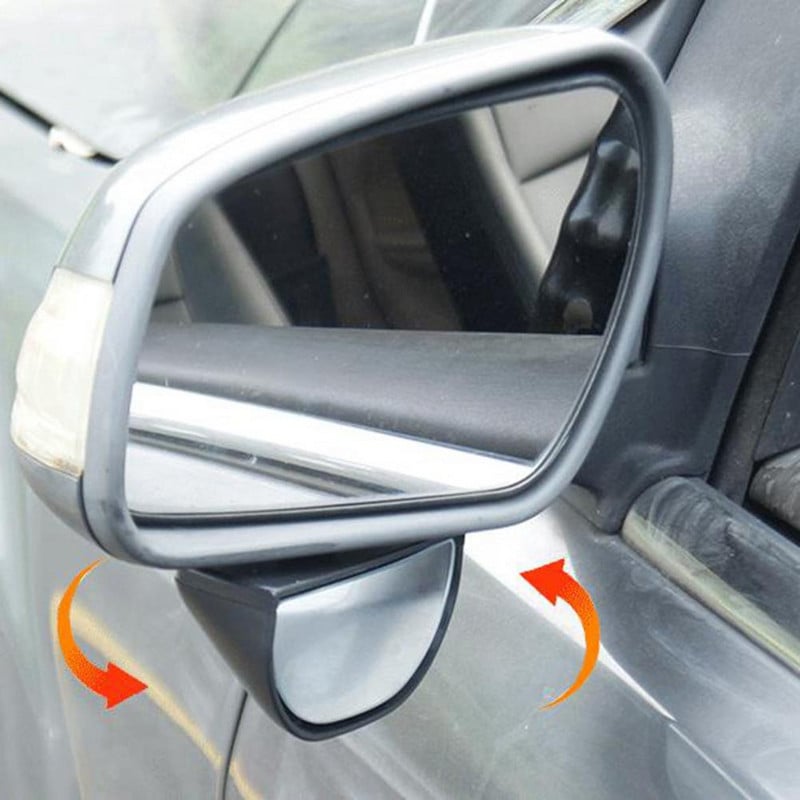 Autós tükör, széles szögű, 360 fokban állítható ABS autós visszapillantó tükör parkoló kiegészítő modul járműhöz