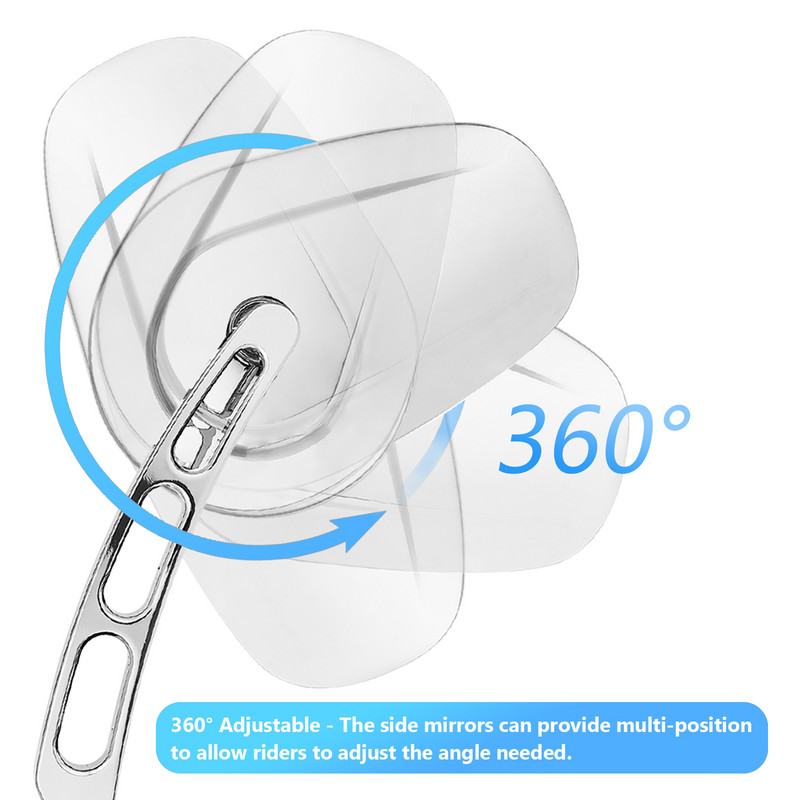 Oglinda retrovizoare laterala M8 Oglinda HD ajustabila pentru motocicleta Harley Sportster 883 1200 Dyna Softail Touring Road King /Glide CVO