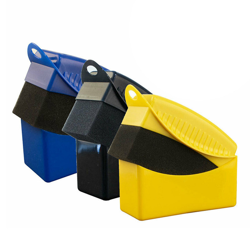 Burete profesionist pentru depilare roți de mașină Automobile pentru lustruire Burete pentru depilare cu capac Accesorii pentru curățarea anvelopelor auto