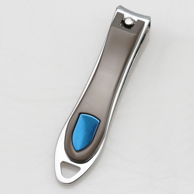 1 bucată Dispozitiv de tuns unghii portabil rezistent la stropire, model la modă, tuns unghii în 3 culori, tuns antiderapant, instrumente de pedichiură