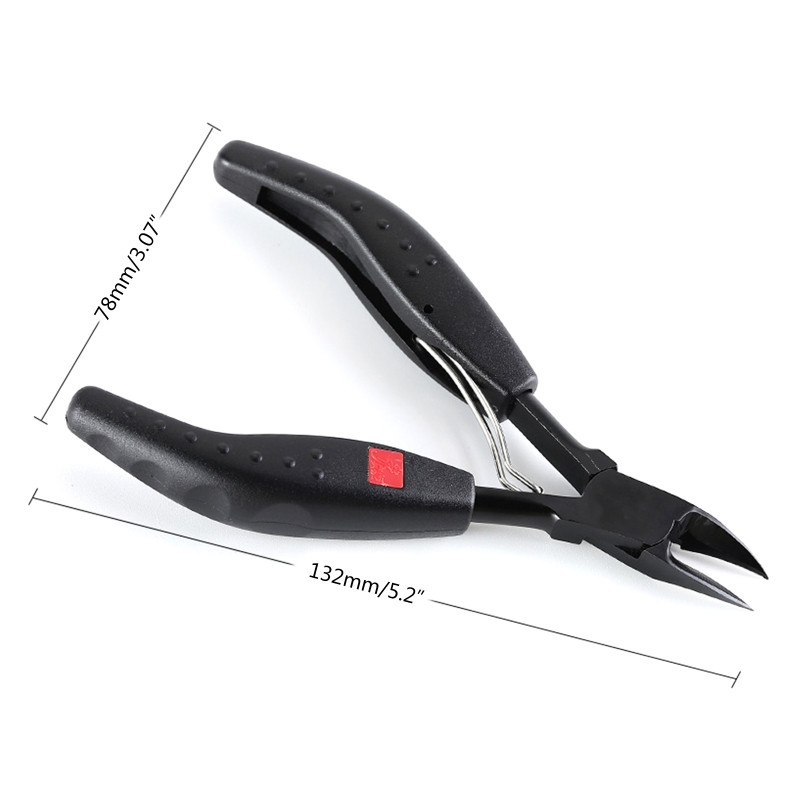 Tăiător profesionist de unghii de la picior de la pod pentru diabetici Tăiător de unghii de la picioare din oțel inoxidabil Dispozitiv de tuns unghii groase pentru olecran