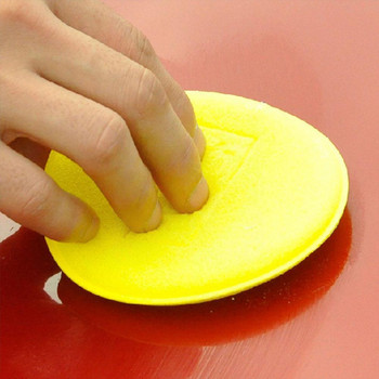 1/12 τεμ. Car Ultra Soft Foam Detailing Wax Applicator Αφρός πετσέτας καθαρισμού σφουγγάρι χωρίς μικροΐνες με εργαλείο στρογγυλό A9v1
