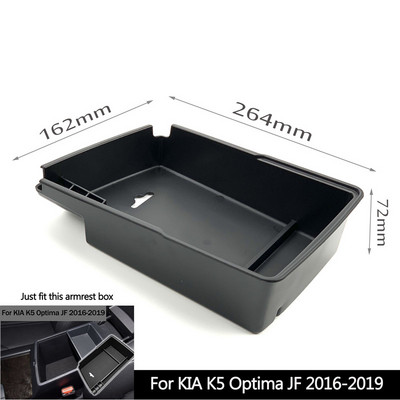 Car Styling centrinio porankio laikymo dėžutės padėklų dėklas, skirtas Kia Rio K2 K3 K3S K4 K5 KX3 KX7 KX5 Sportage QL BORREGO Sorento Forte