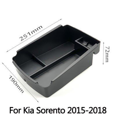 Car Styling centrinio porankio laikymo dėžutės padėklų dėklas, skirtas Kia Rio K2 K3 K3S K4 K5 KX3 KX7 KX5 Sportage QL BORREGO Sorento Forte