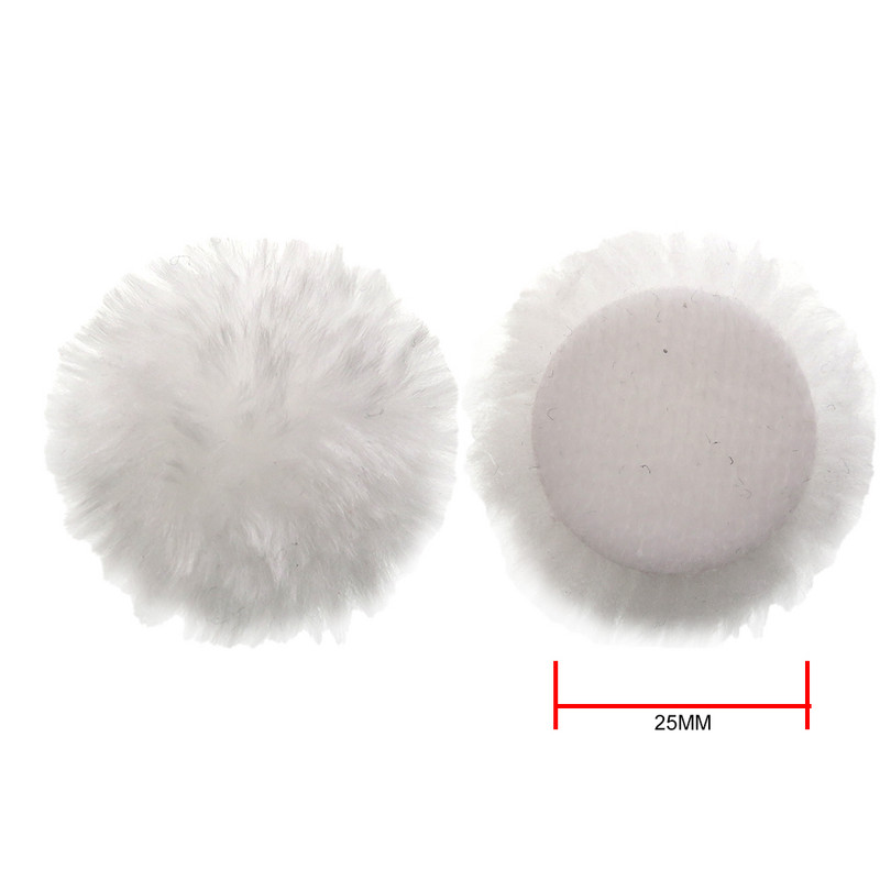 26 buc. Mini tampon de lustruit pentru burghiu cu spumă pentru mașină, 1 inch, 25 mm, detaliu, burete, lână, tampoane de lustruire cu suport pentru unealta rotativă Dremel