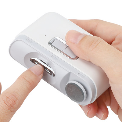 Automaatsed elektrilised küünekäärid USB-laetav küünelõikur veski lõikur poleerimisriistad imikutele täiskasvanutele
