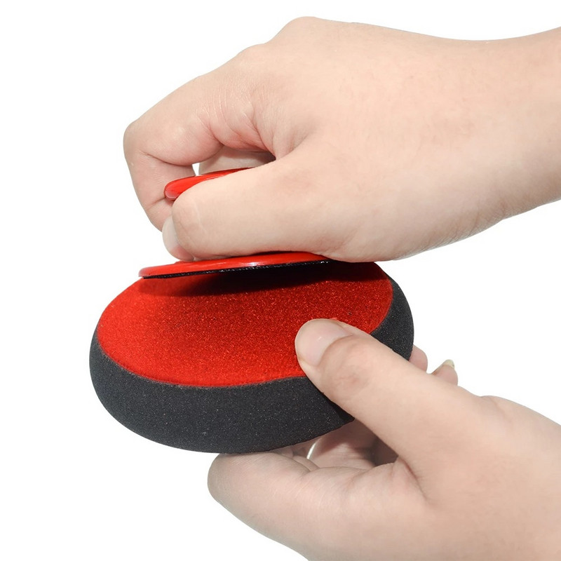 6vnt/Rinkinys su rankena automobilių vaškavimo daugiafunkcinė valymo kempinė