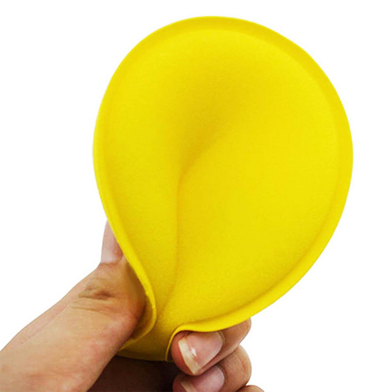 12-24 bucăți, 4 inch, spumă ultra moale, aplicator de ceară, instrument de curățare cu burete de spumă rotund, cu prosop din microfibră pentru spălare gratuită