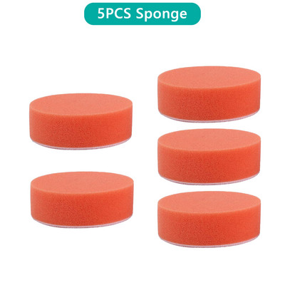 Kit de tampon de lustruire pentru detaliu auto pentru restaurarea farurilor Disc cu burete pentru ceară Auto Beauty Vopseaua pentru îngrijirea vopselei Instrument de lustruire Pad de suport