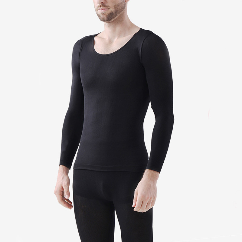 Vyriški šiluminiai apatiniai Moteriški termo apatiniai Aukštųjų technologijų anglies pluošto šilti ilgi, madingi vyriški terminiai žieminiai #A